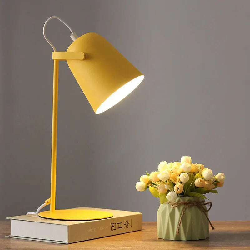 Modern Metal LED Desk Lamp | Minimalist Study & Reading Light