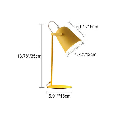 Modern Metal LED Desk Lamp | Minimalist Study & Reading Light