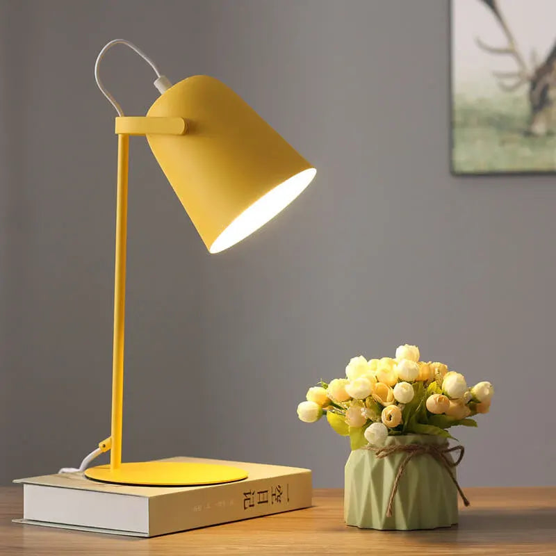 Modern Metal LED Desk Lamp | Minimalist Study & Reading Light