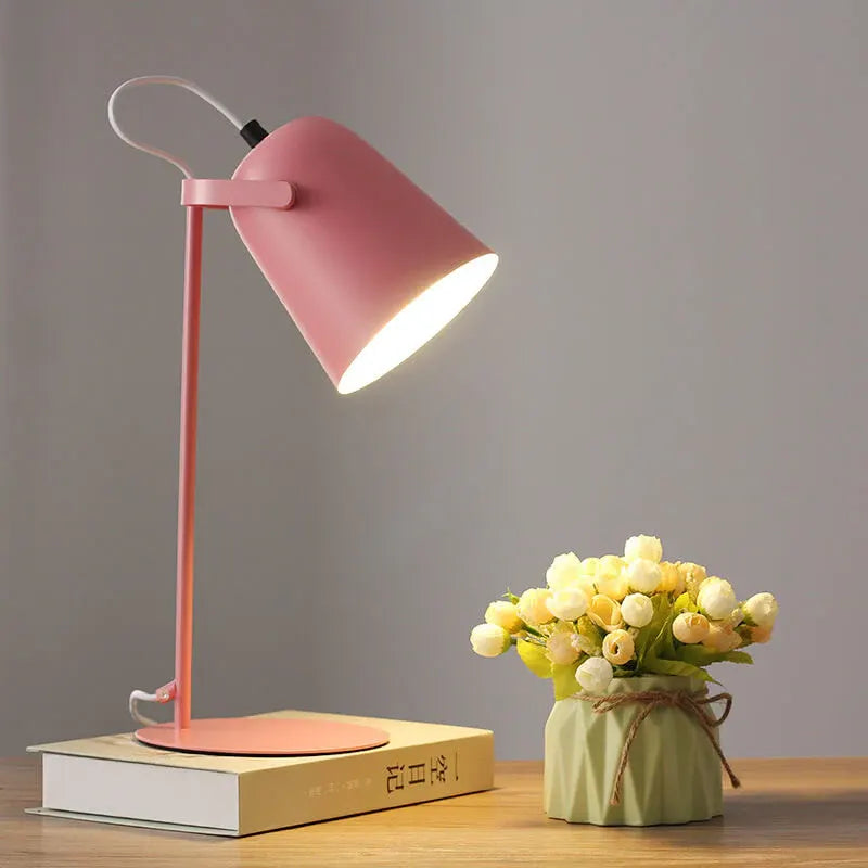 Modern Metal LED Desk Lamp | Minimalist Study & Reading Light