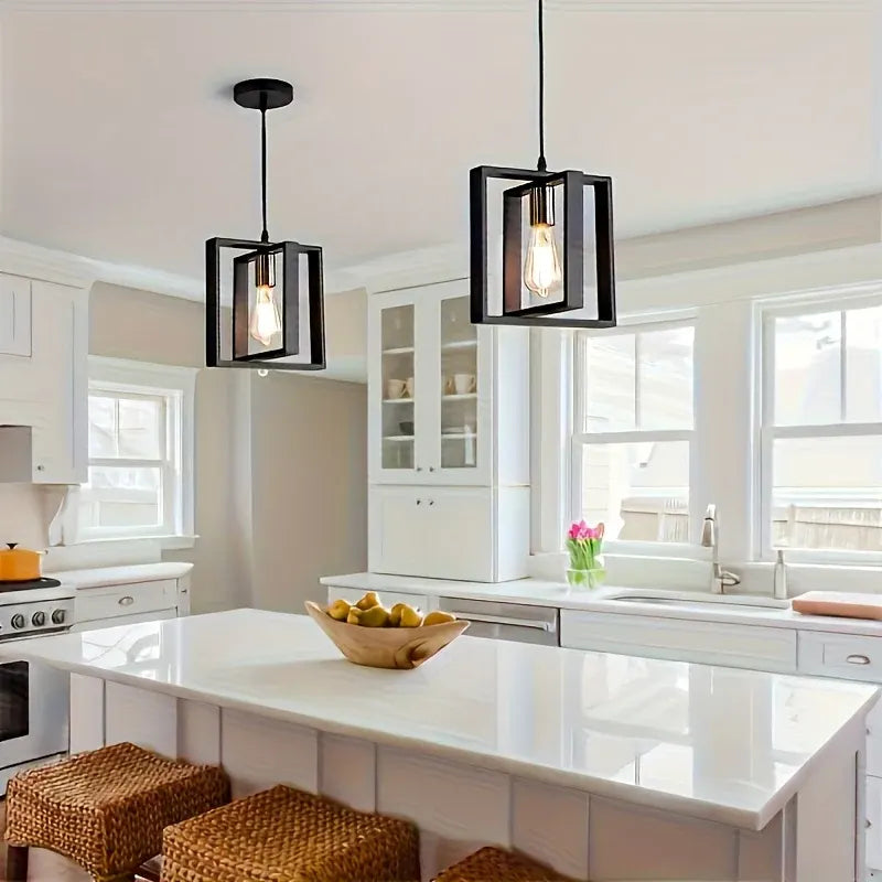 Modern Minimalist Industrial Ceiling Pendant Light Fixture