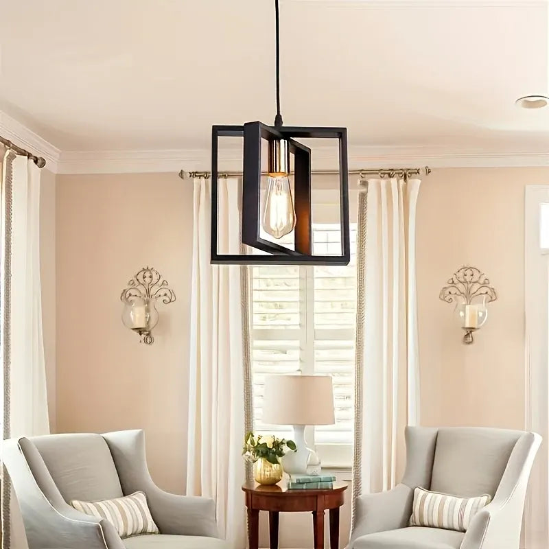 Modern Minimalist Industrial Ceiling Pendant Light Fixture