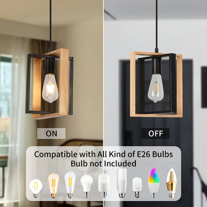Modern Minimalist Industrial Ceiling Pendant Light Fixture