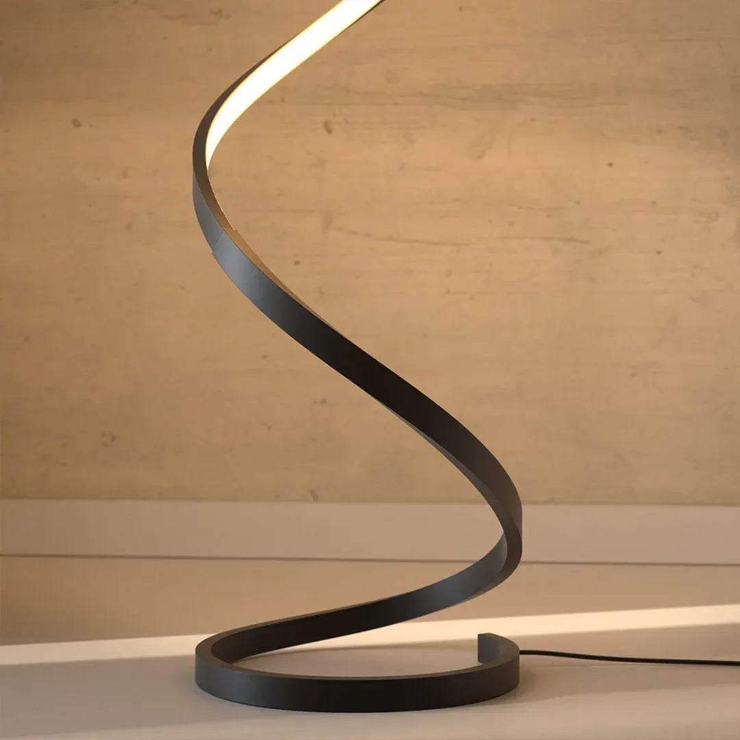 Modern Minimalist LED Floor Lamp with Dimmable Remote Control