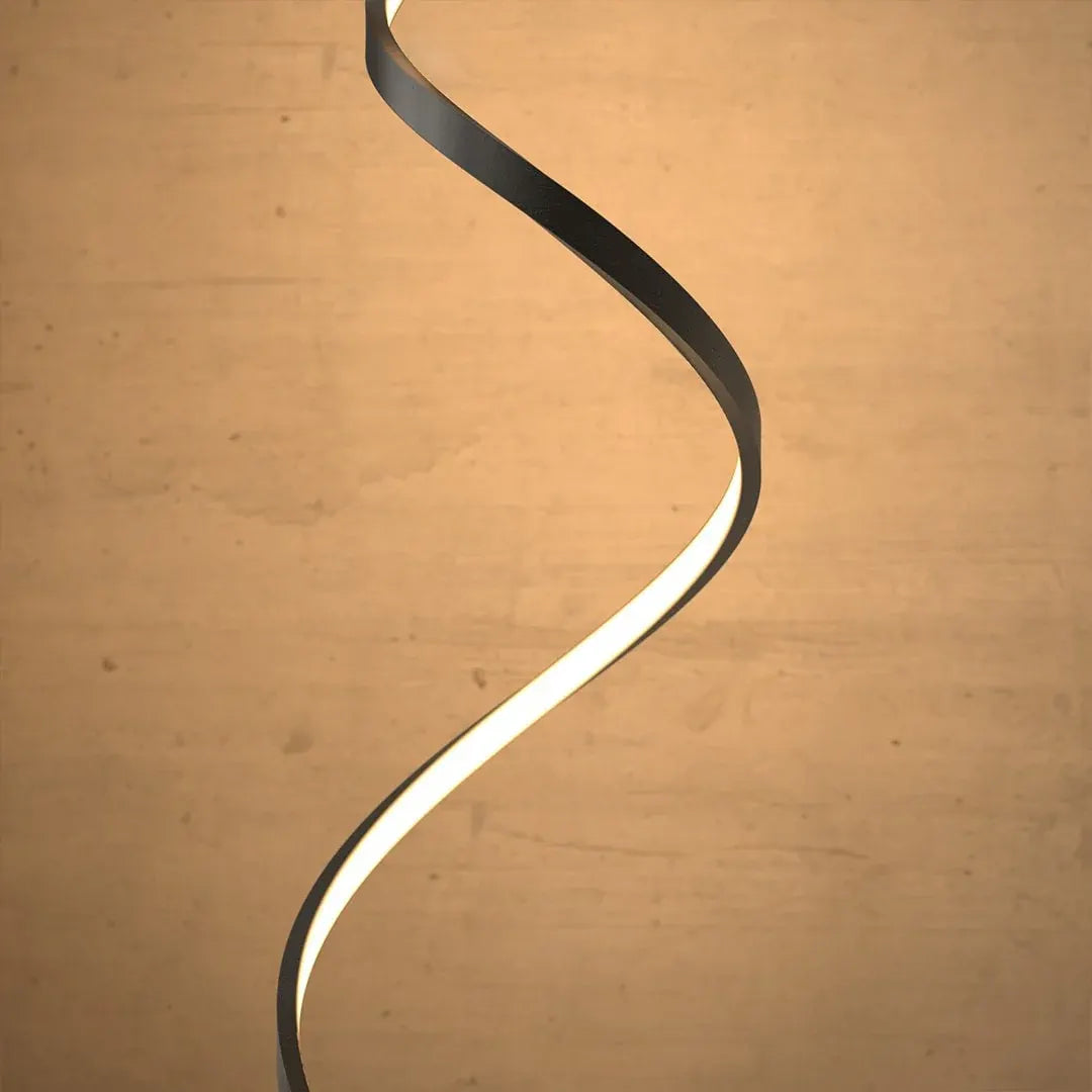 Modern Minimalist LED Floor Lamp with Dimmable Remote Control