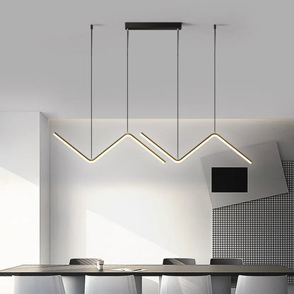Modern Minimalist Nordic Aluminum Pendant Light for Dining Room