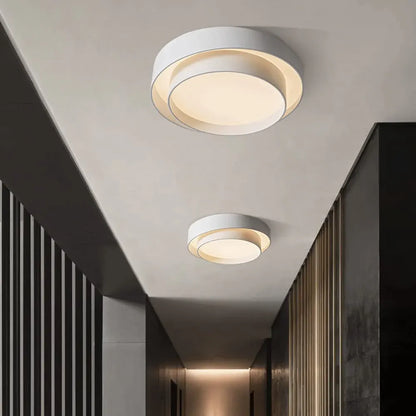 Modern Minimalist Round LED Ceiling Light – Nordic Style Design