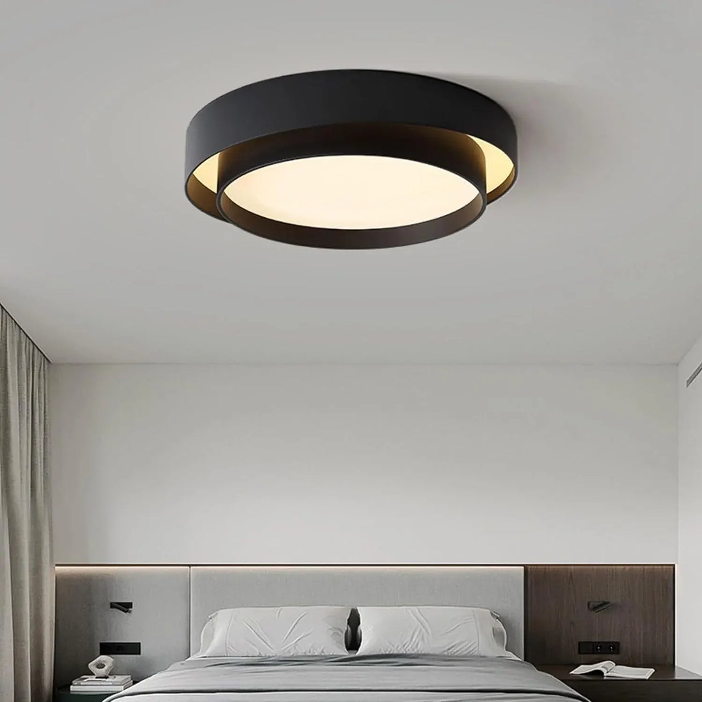 Modern Minimalist Round LED Ceiling Light – Nordic Style Design