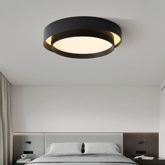 Modern Minimalist Round LED Ceiling Light – Nordic Style Design