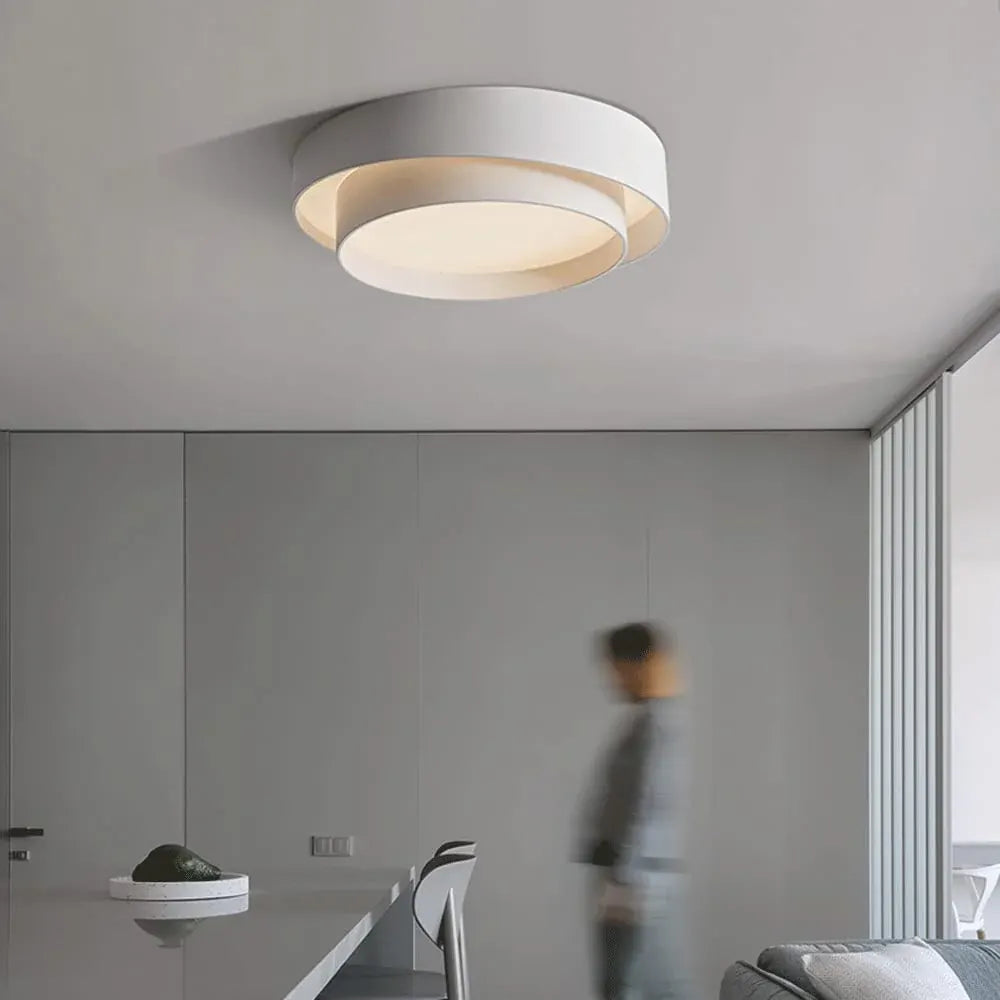 Modern Minimalist Round LED Ceiling Light – Nordic Style Design