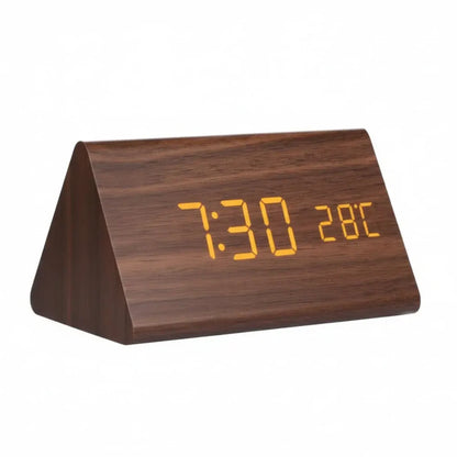 Modern Multi-Function Digital Alarm Clock with Display Screen