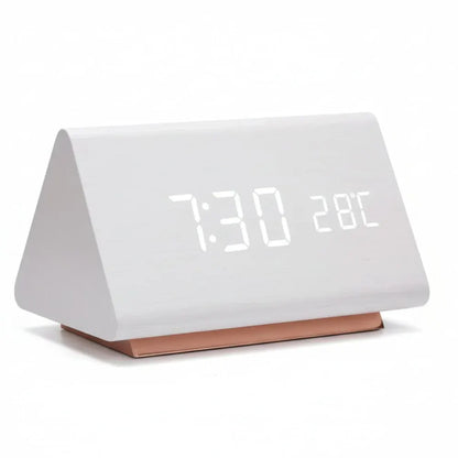 Modern Multi-Function Digital Alarm Clock with Display Screen