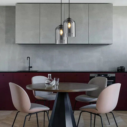 Modern Nordic Glass Hanging Pendant Lamp