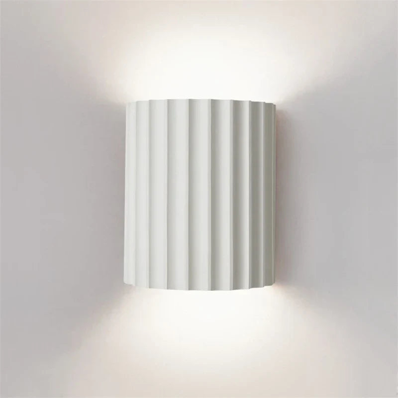 Modern Nordic Resin Sconce | Contemporary Indoor Wall Light Fixture
