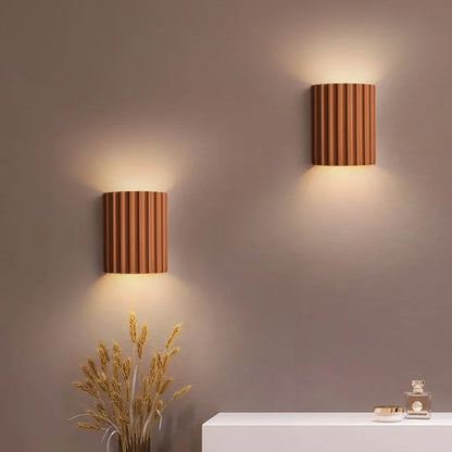 Modern Nordic Resin Sconce | Contemporary Indoor Wall Light Fixture