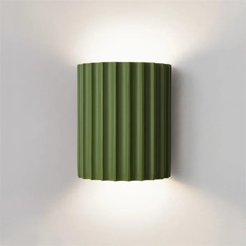 Modern Nordic Resin Sconce | Contemporary Indoor Wall Light Fixture