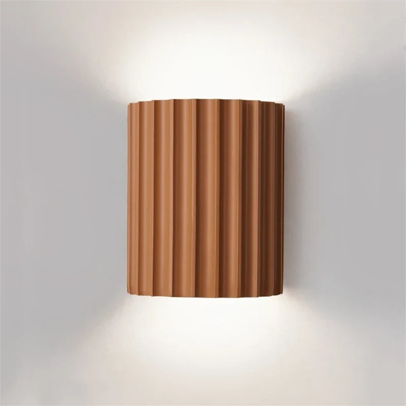 Modern Nordic Resin Sconce | Contemporary Indoor Wall Light Fixture
