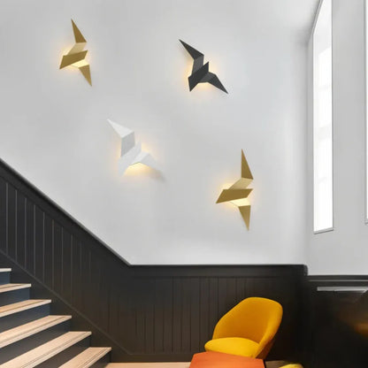 Modern Origami LED Sconce | Unique Indoor Wall Light