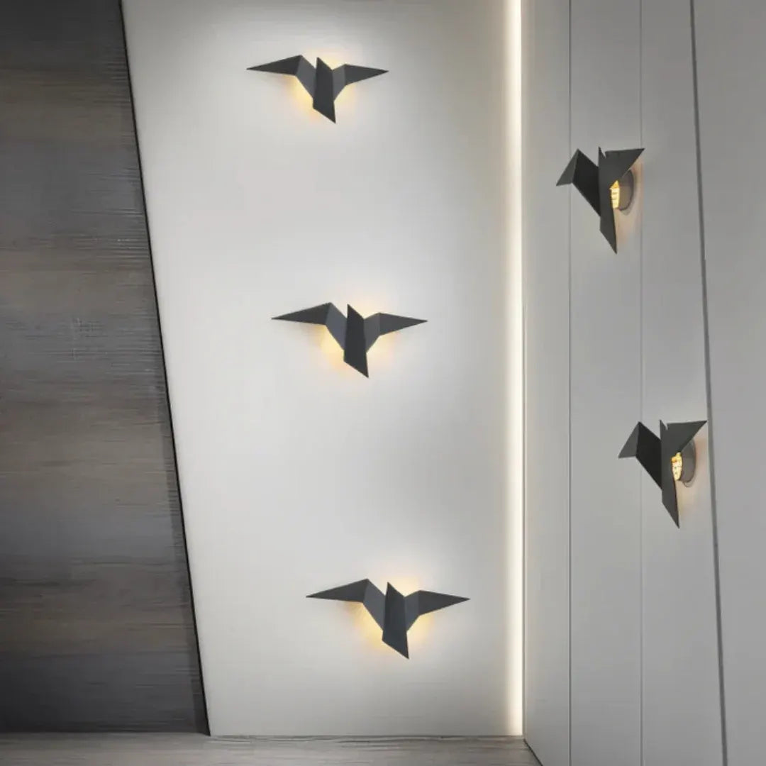 Modern Origami LED Sconce | Unique Indoor Wall Light