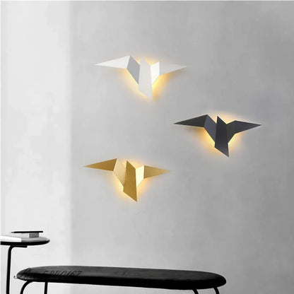 Modern Origami LED Sconce | Unique Indoor Wall Light