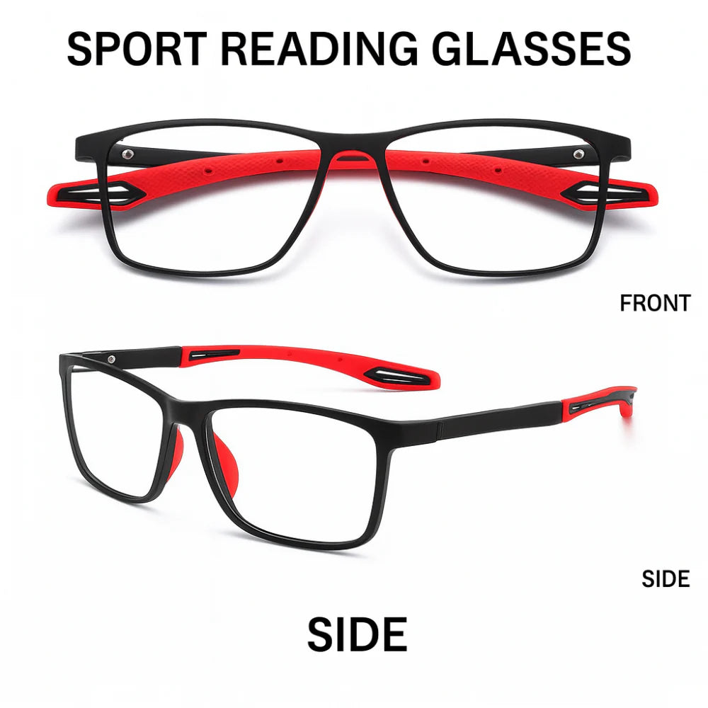 Modern Progressive Reading Glasses Frame with Stylish Design