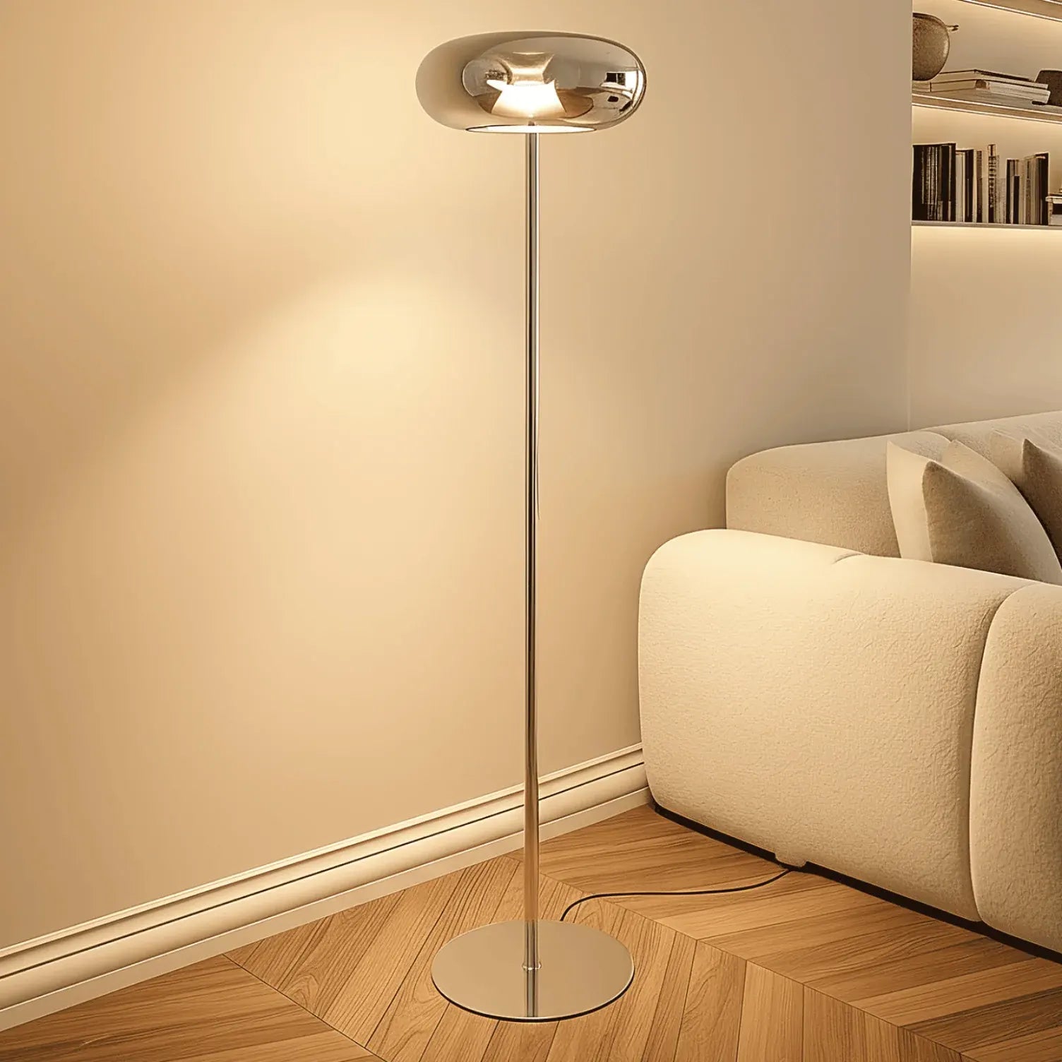 Modern Remote-Controlled Floor Lamp for Living Room