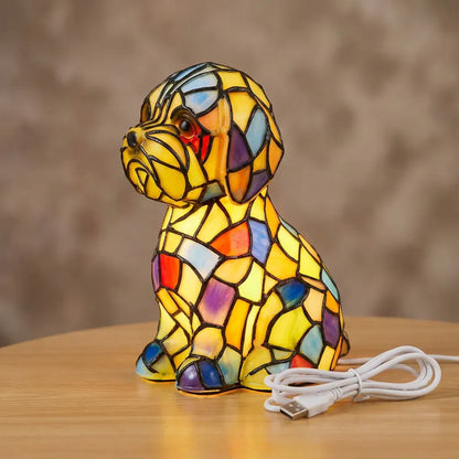 Modern Resin Figurine Table Lamp with Ambient Home Lighting
