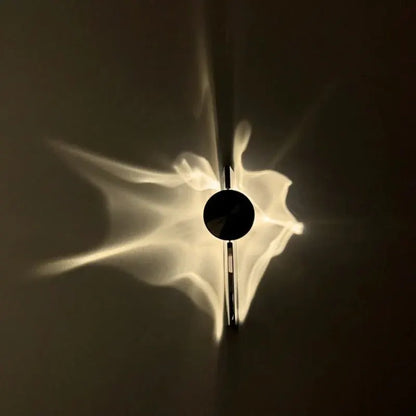 Modern Ripple Design Adjustable LED Metal Wall Sconce Light