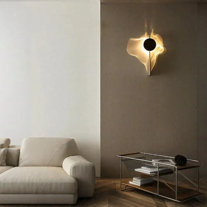 Modern Ripple Design Adjustable LED Metal Wall Sconce Light