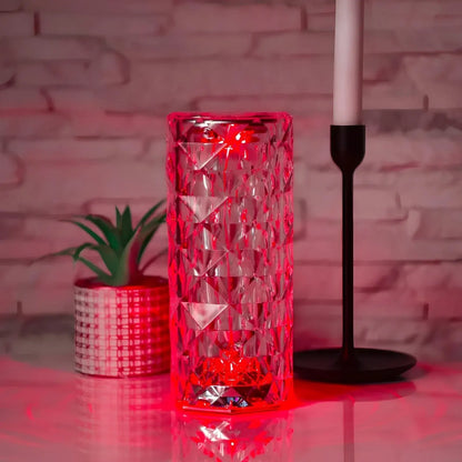 Modern Touch-Control Rechargeable Dimmable Table Lamp with Mood Lighting