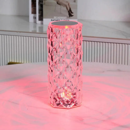 Modern Touch-Control Rechargeable Dimmable Table Lamp with Mood Lighting