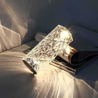 Modern Touch-Control Rechargeable Dimmable Table Lamp with Mood Lighting