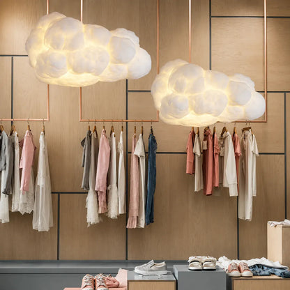 Modern White Cloud Design Pendant Ceiling Light Fixture
