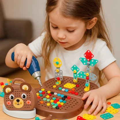 Montessori STEM Building Blocks Set for Kids Learning Activity Kit