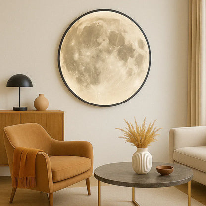 Moon Wall Sconce | Celestial Light Fixture for Contemporary Decor