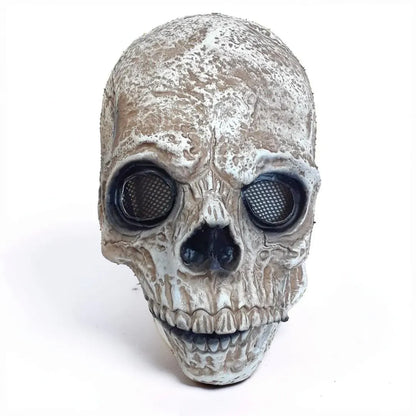 Movable Jaw Skull Mask Halloween Cosplay Costume Accessory