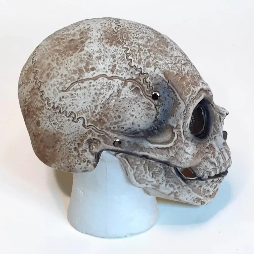 Movable Jaw Skull Mask Halloween Cosplay Costume Accessory