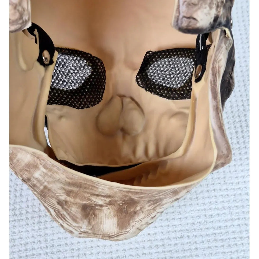 Movable Jaw Skull Mask Halloween Cosplay Costume Accessory