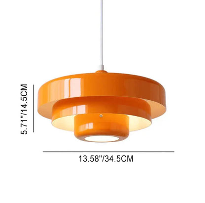 Multi-Tier Nordic Vintage Pendant Light | Retro Modern Hanging Lamp