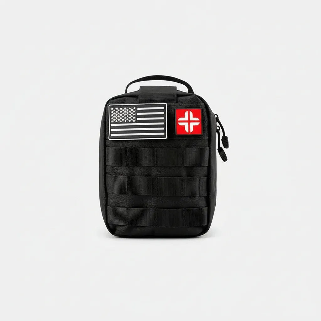 Multi-Tool Tactical Survival Backpack with First Aid Kit