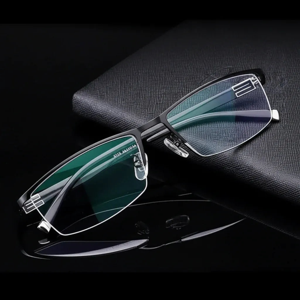 Multifocal Progressive Reading Glasses with UV Protection