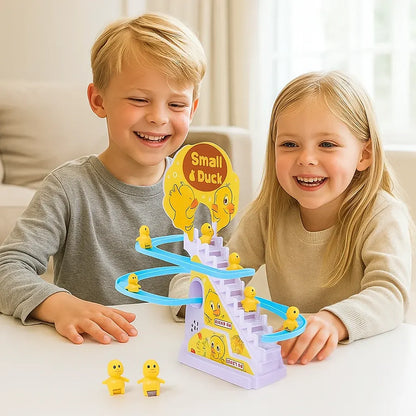 Musical Duck Slide Playset with Lights for Kids Interactive Play