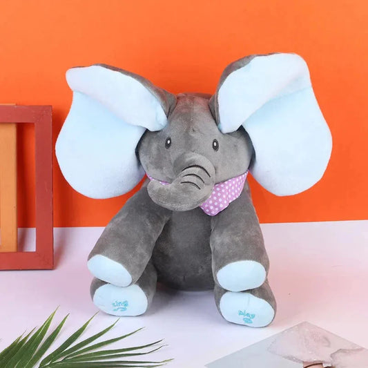 Musical Elephant Interactive Baby Tummy Time Companion