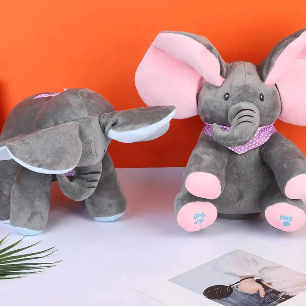 Musical Elephant Interactive Baby Tummy Time Companion