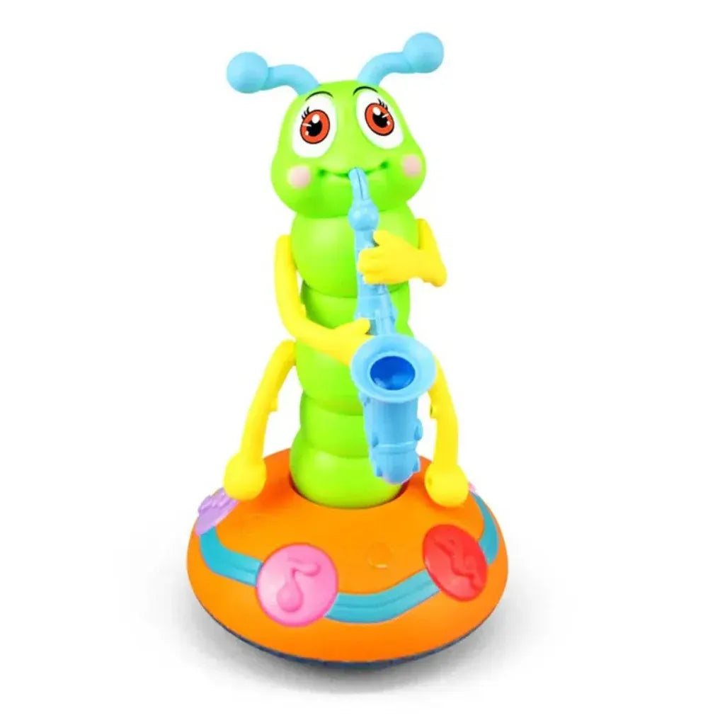 Musical Light-Up Caterpillar Toy for Kids & Babies