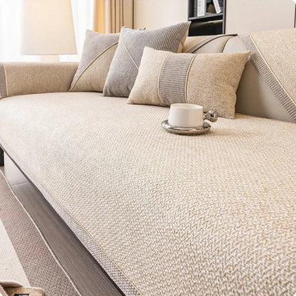 Non-Slip Cotton Furniture Protector Cover for Sofas