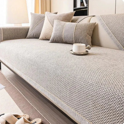 Non-Slip Cotton Furniture Protector Cover for Sofas