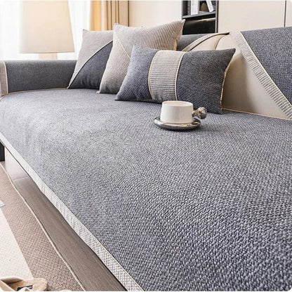 Non-Slip Cotton Furniture Protector Cover for Sofas