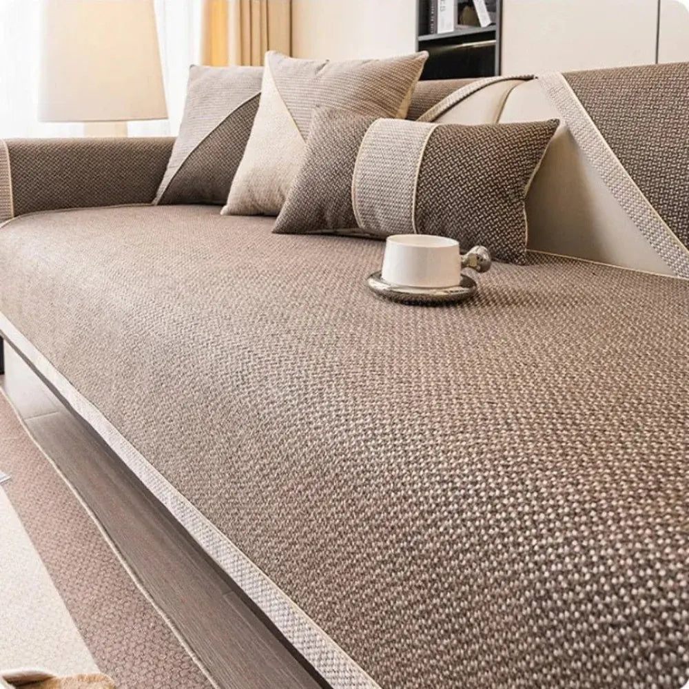 Non-Slip Cotton Furniture Protector Cover for Sofas