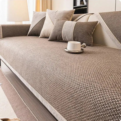Non-Slip Cotton Furniture Protector Cover for Sofas